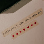 Red Hearts Sugarboo Washi Tape
