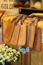 Leather Luggage Tags