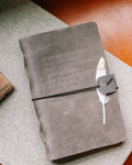 Daniel Saint Artisan Leather Journal - Charcoal
