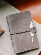 Daniel Saint Artisan Leather Journal - Charcoal
