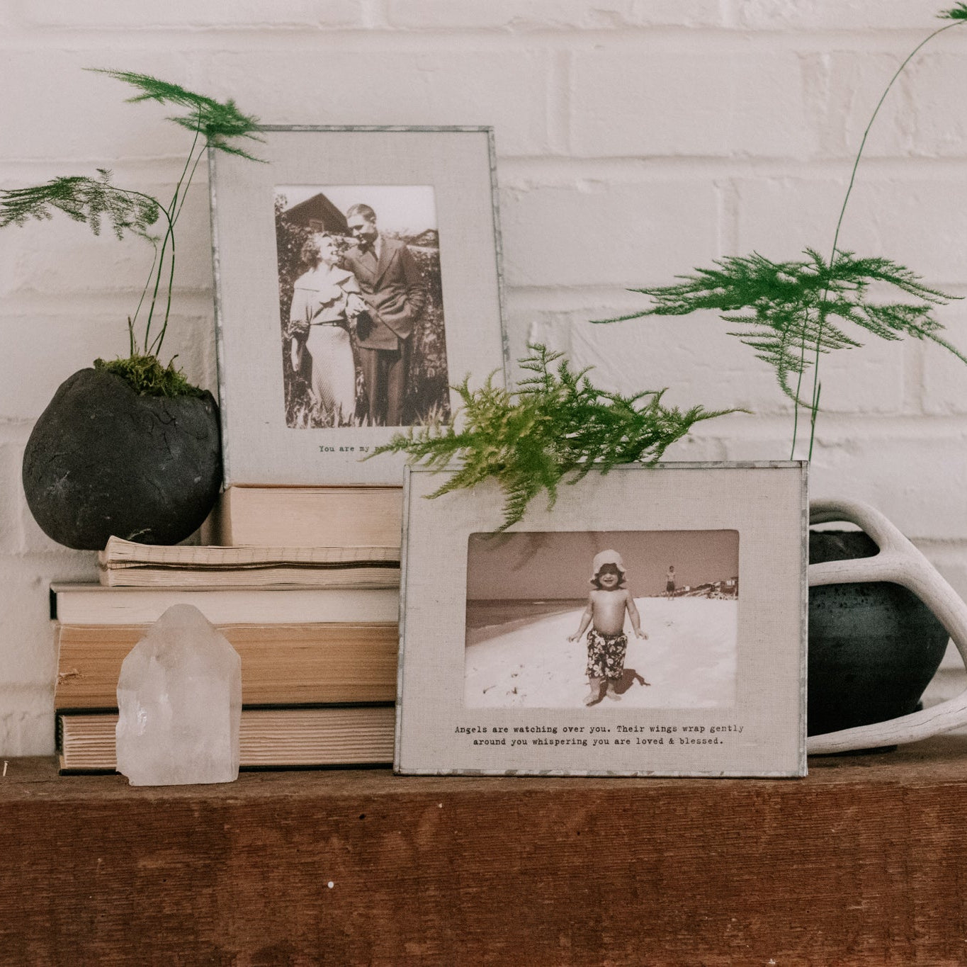 "You Are My Person" Zinc  Linen Frame 4"x6" Vertical