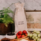 Let's Make Pour Choices Wine Bag