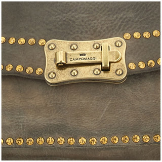 Agnese Studded Crossbody in Cement