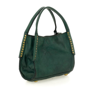 Shopping Cowhide Bag w/ Studs