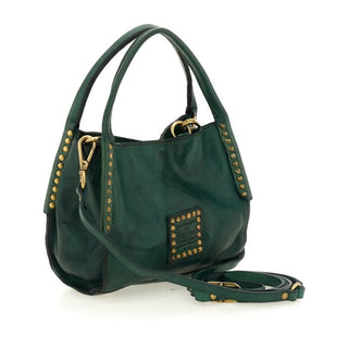 Shopping Cowhide Bag w/ Studs
