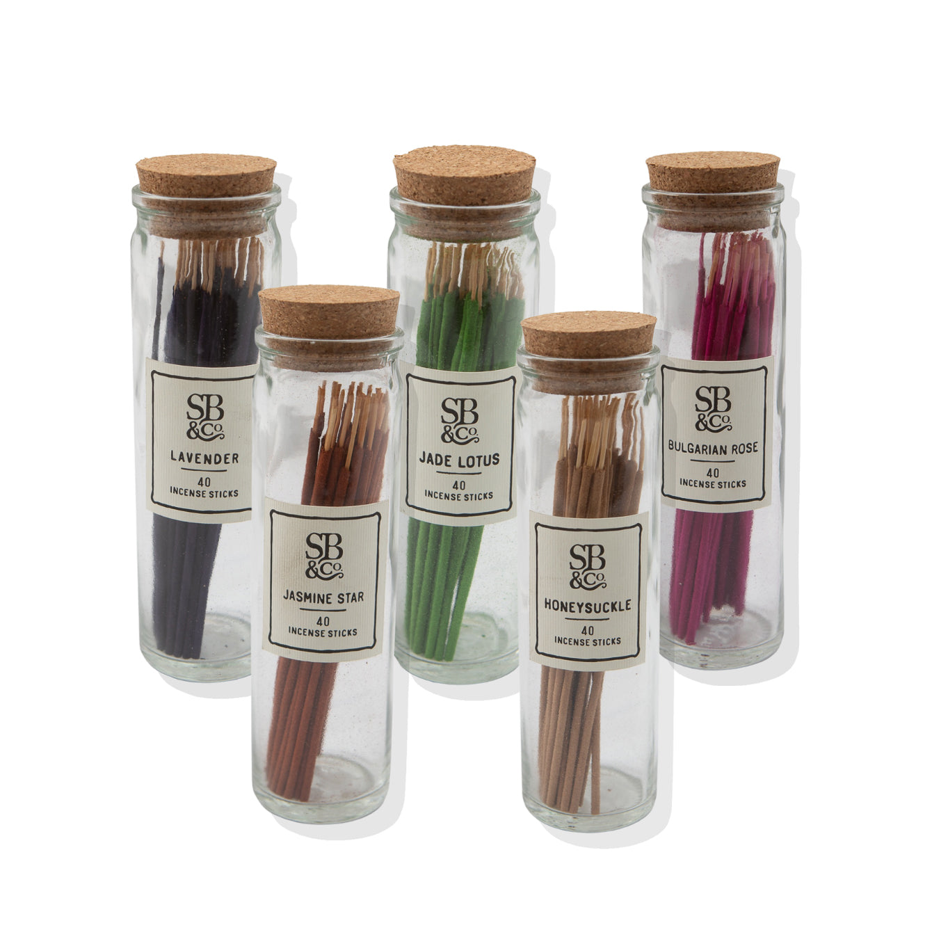 Incense in Glass Jar