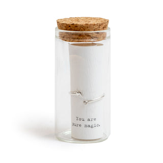 Message in a Bottle Ring Collection - Lightning Bolt