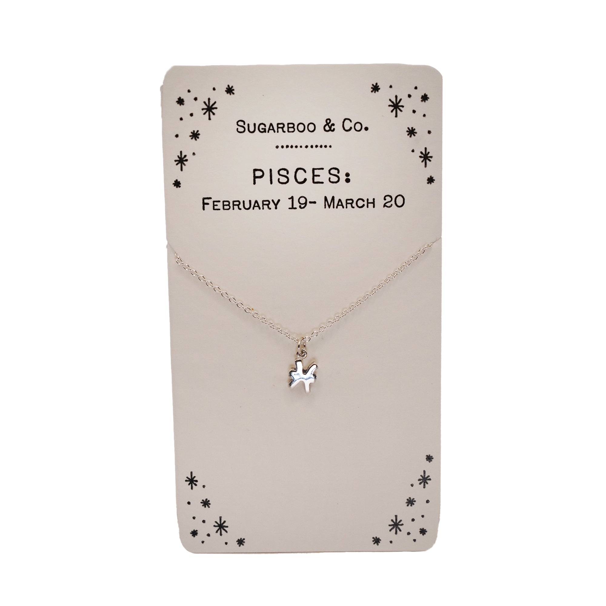 ***Zodiac Necklace Collection 1-Pisces
