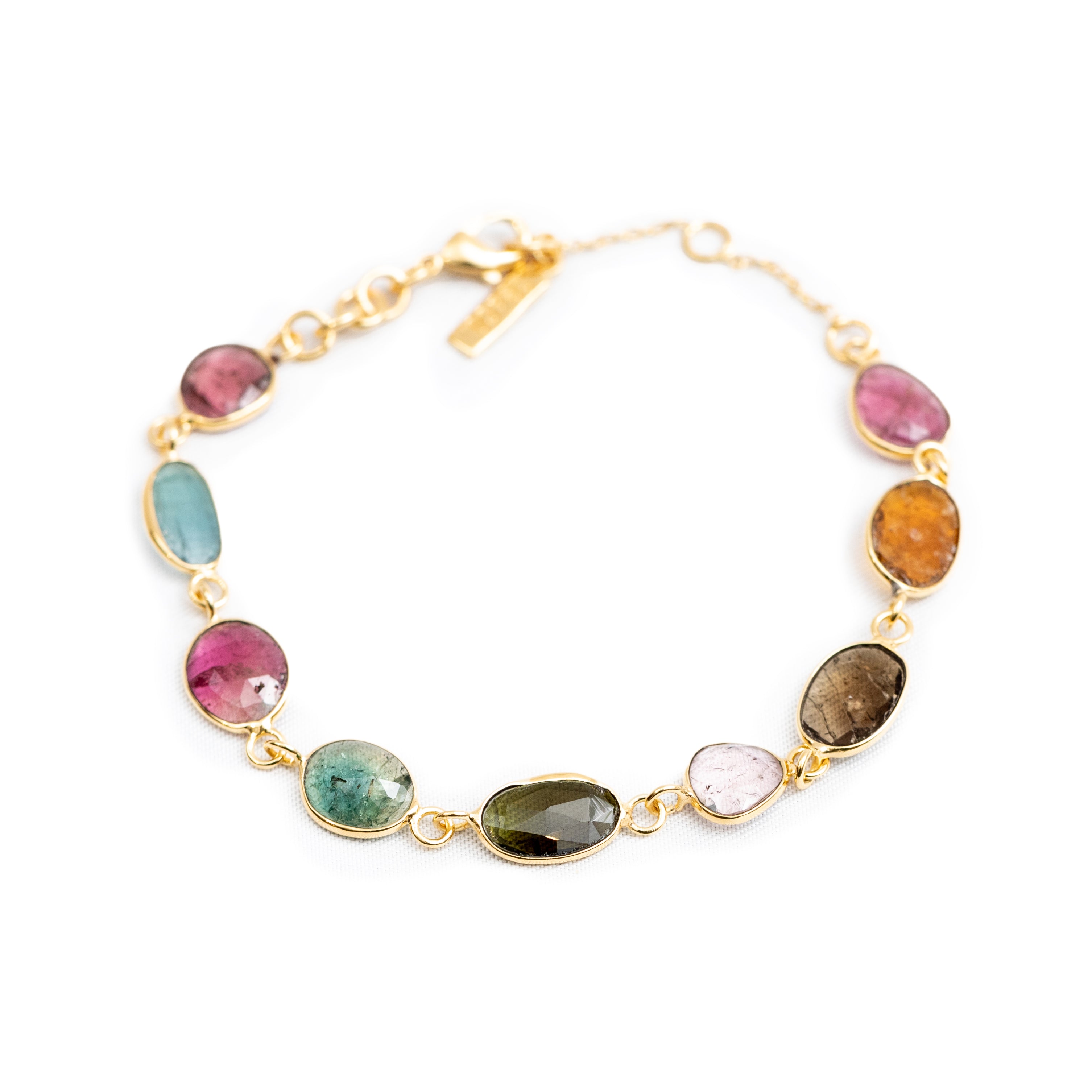 Gold Beaded Tourmaline Bracelet | Minimalist | Blooming Lotus Jewelry —  Blooming Lotus Jewelry