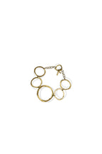 Circle Link Brass Bracelet