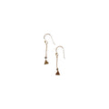 ***Gold Plated Triangle Dangle Earrings