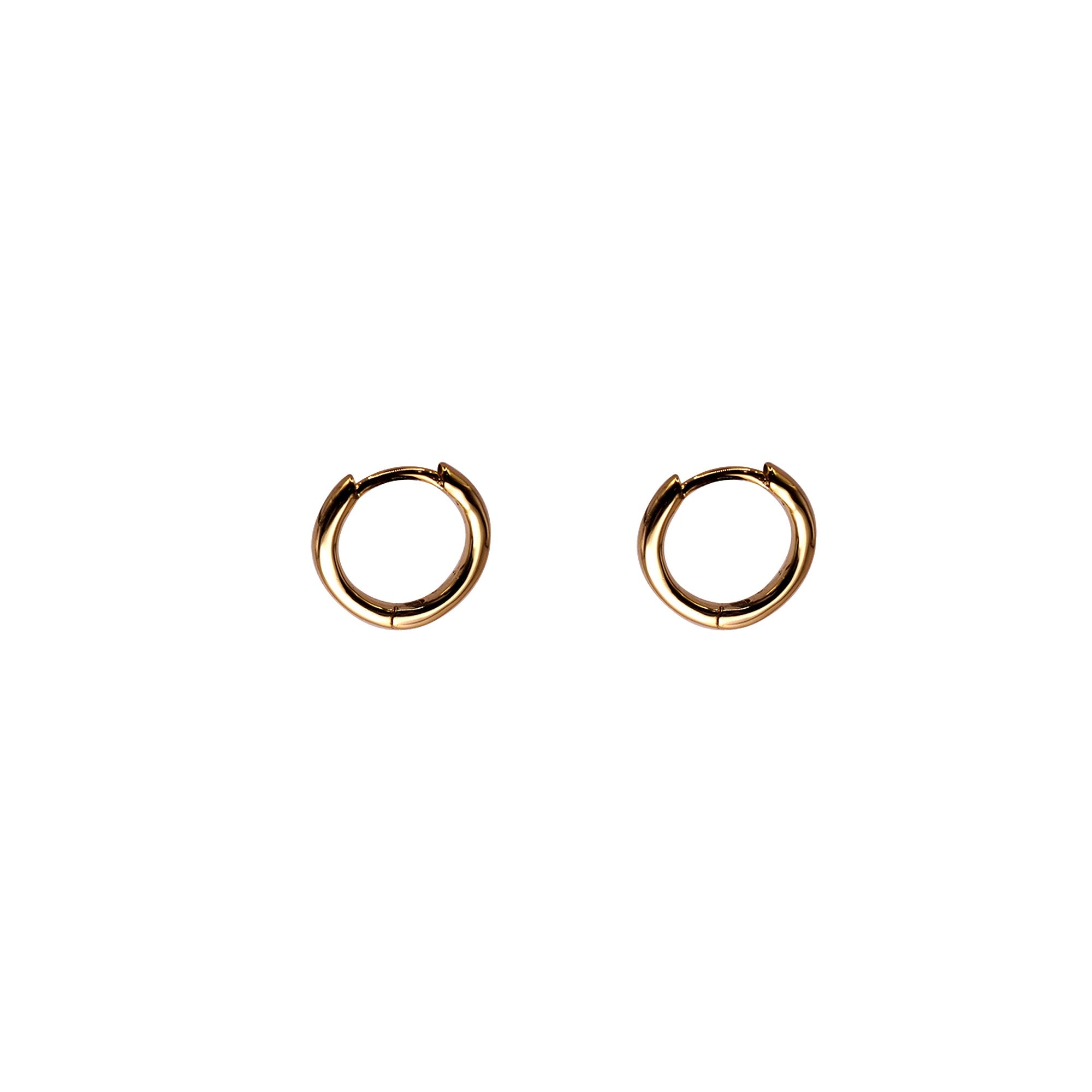 Small Gold Huggie Earrings