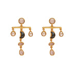 ***Crescent Moon Multi-Stone Mobile Dangles