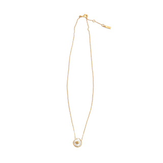 Evil Eye Shell Pearl Necklace
