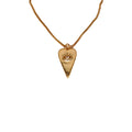 Gold Plated Evil Eye Heart Necklace
