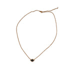 ***Gold Plated Blue Evil Eye Necklace