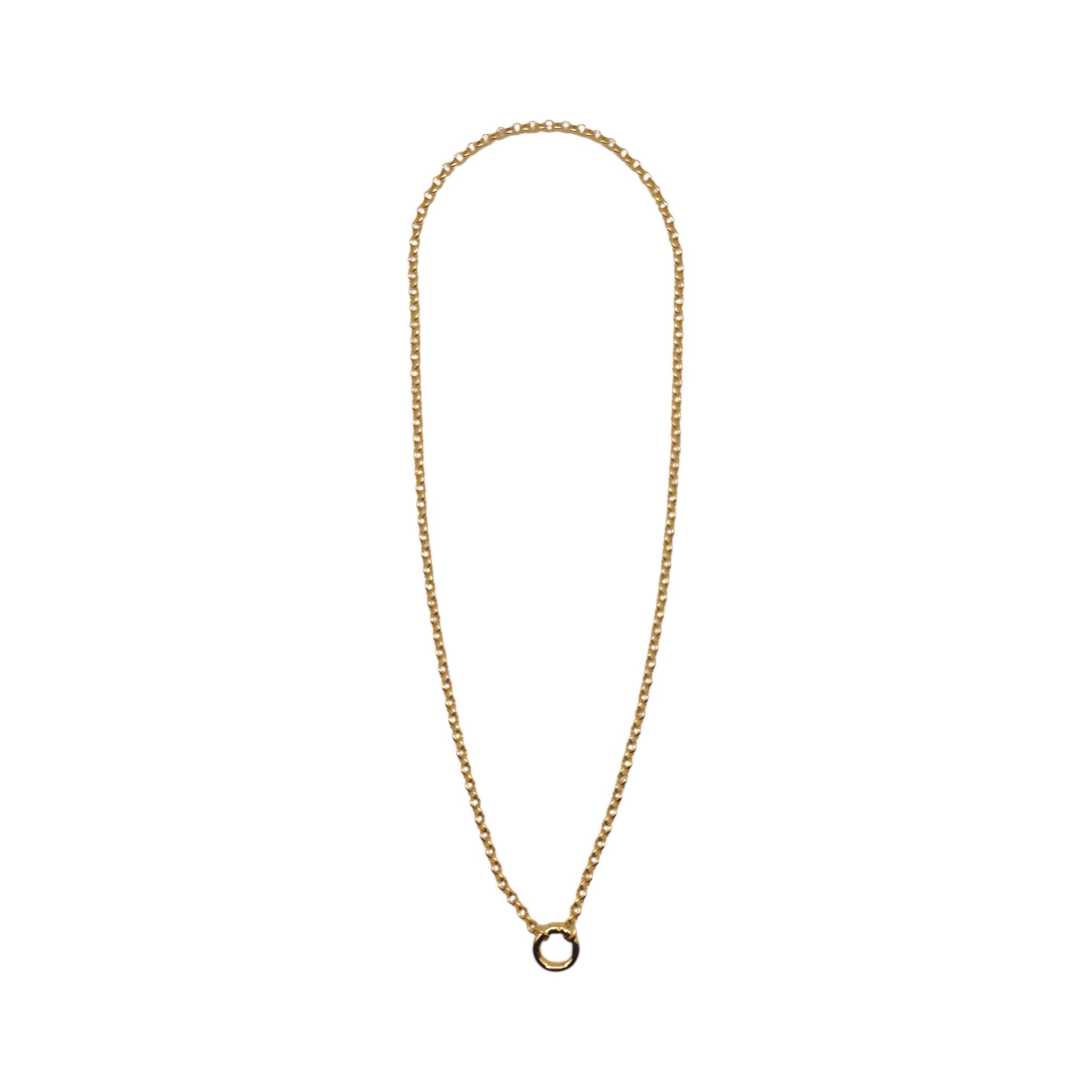 Medium Ring Link Chain Necklace