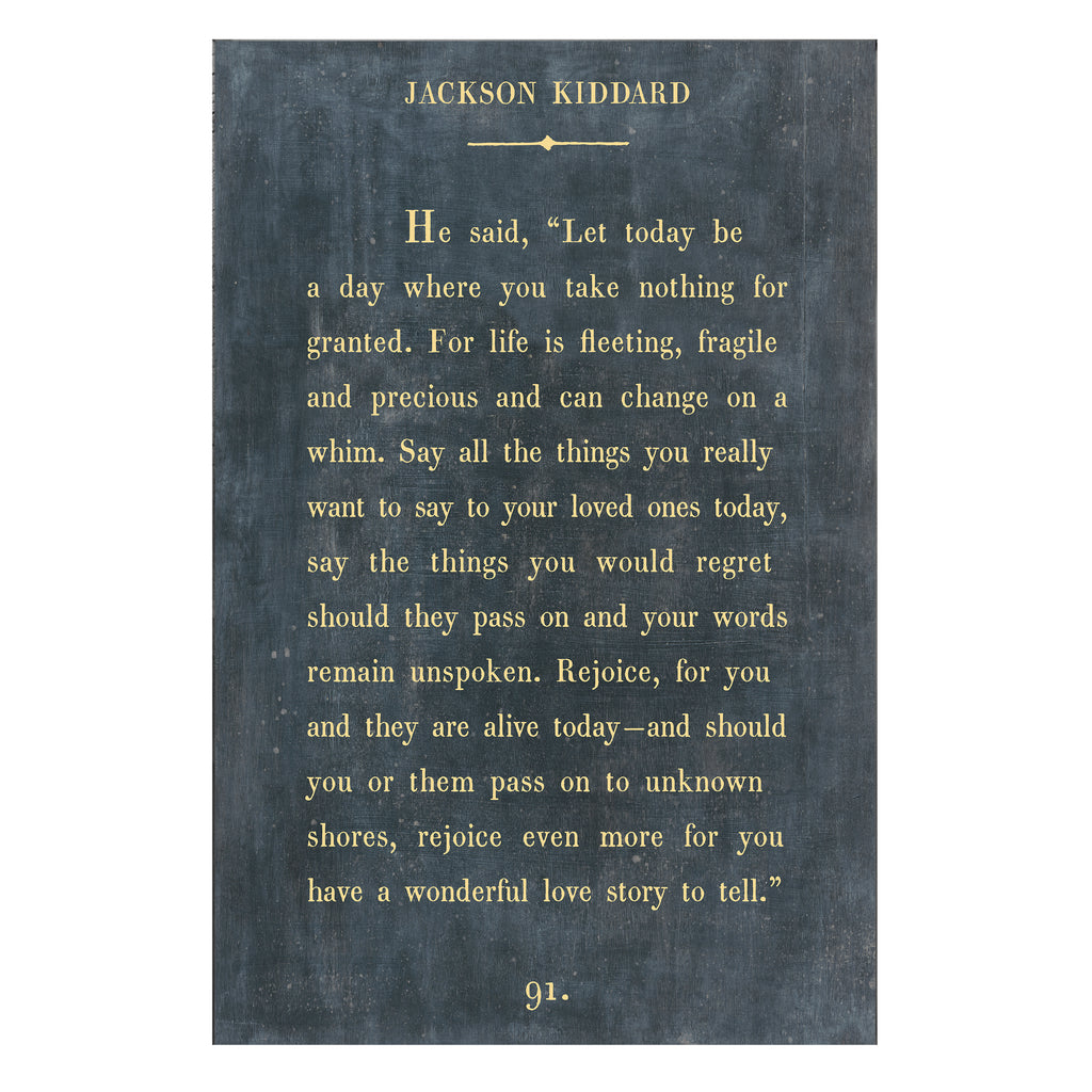 Jackson Kiddard - Book Collection