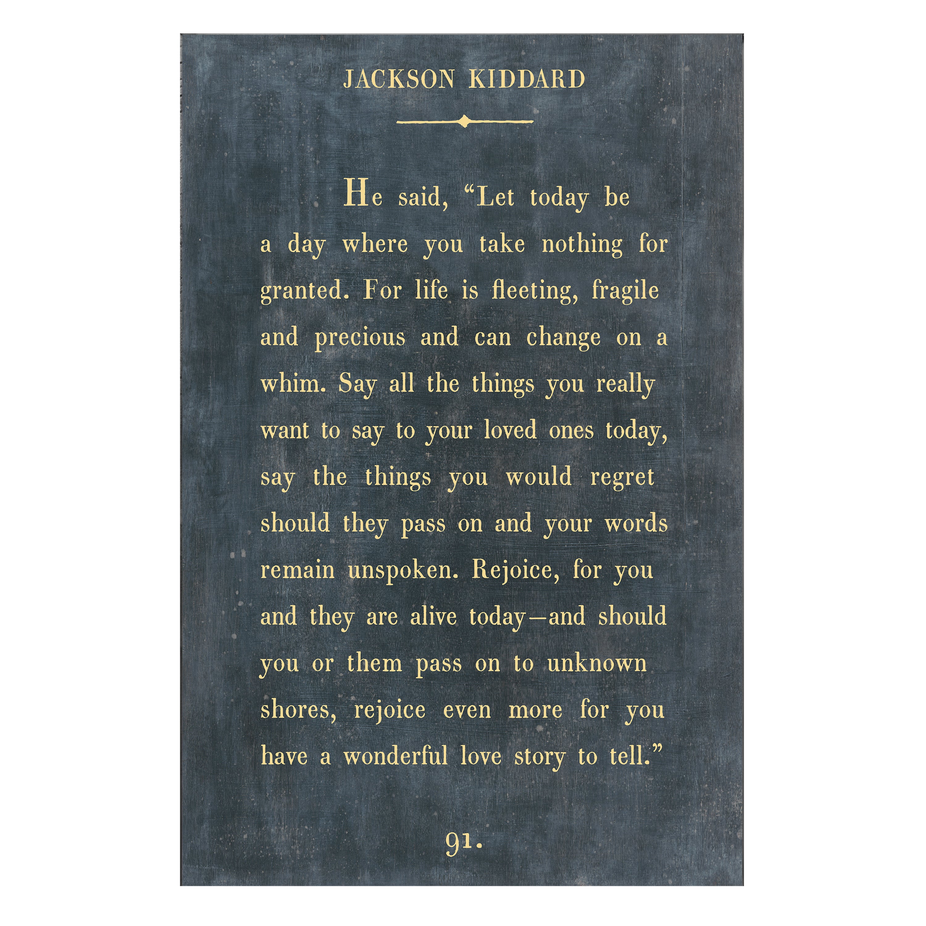 Jackson Kiddard - Book Collection