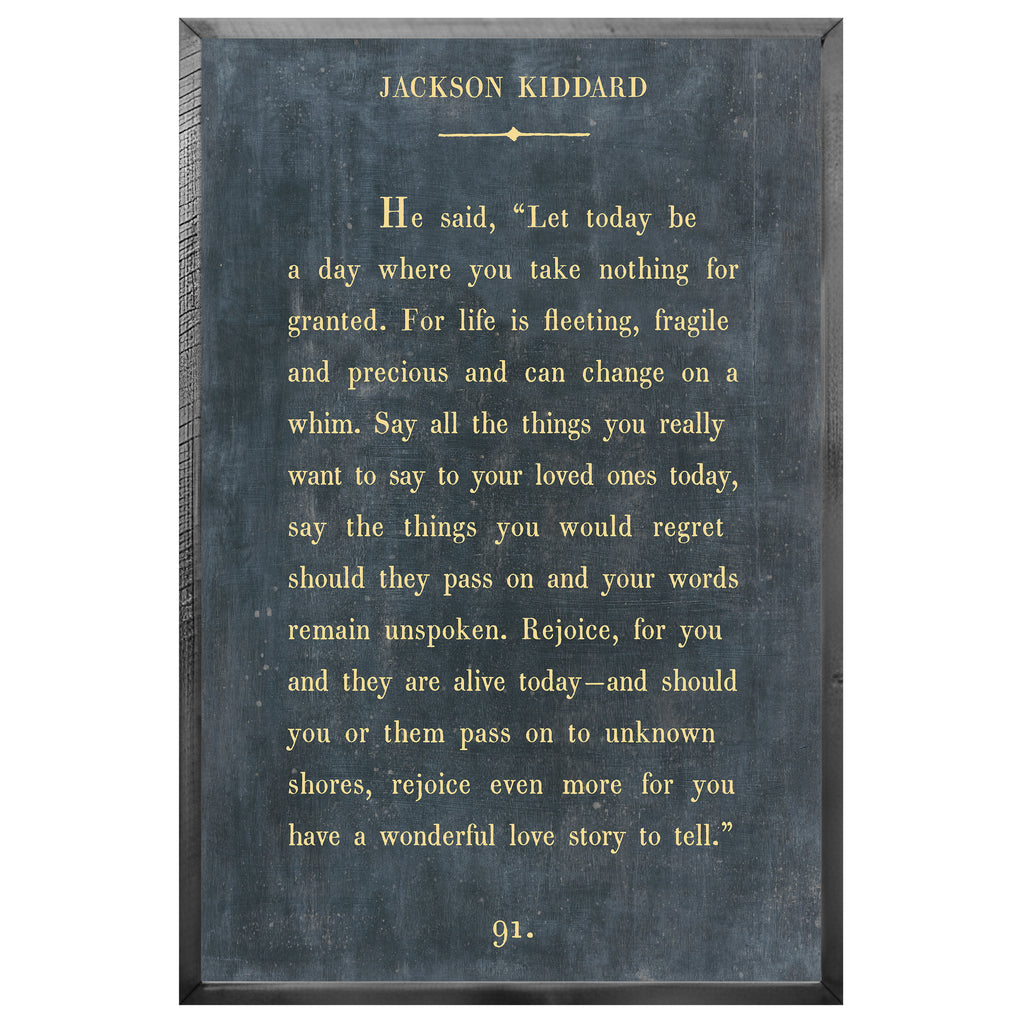 Jackson Kiddard - Book Collection
