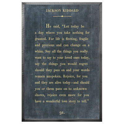 Jackson Kiddard Art Print - Book Collection
