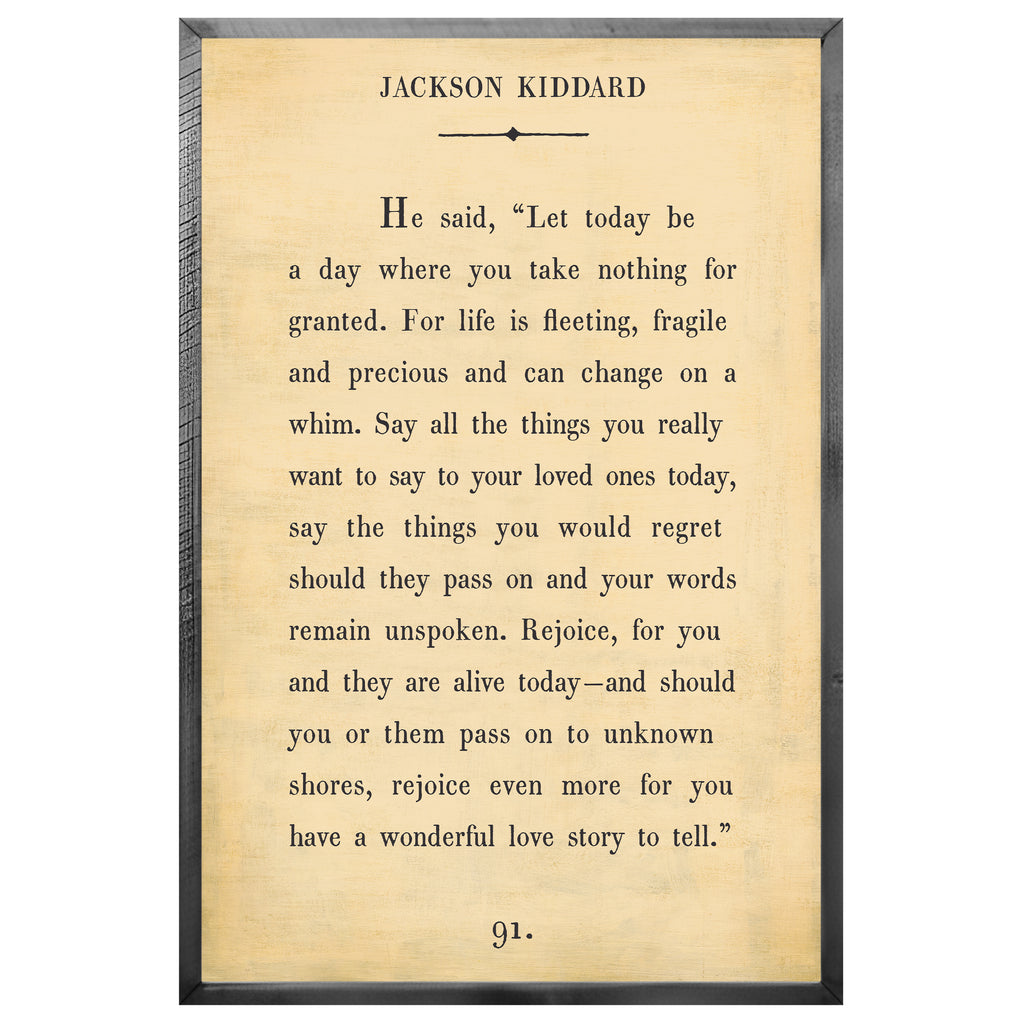 Jackson Kiddard - Book Collection