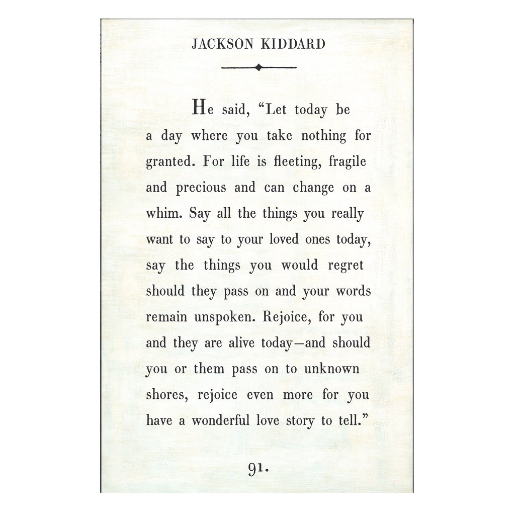 Jackson Kiddard - Book Collection