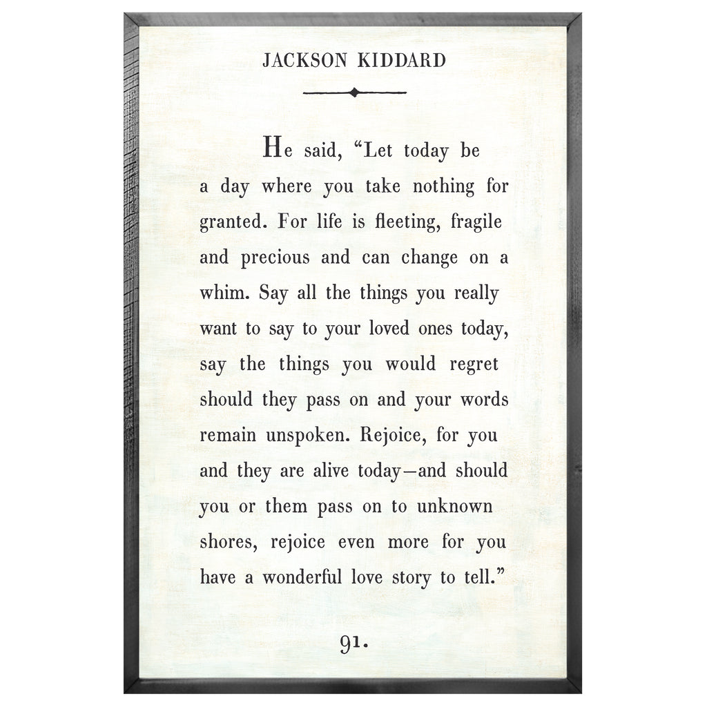 Jackson Kiddard - Book Collection