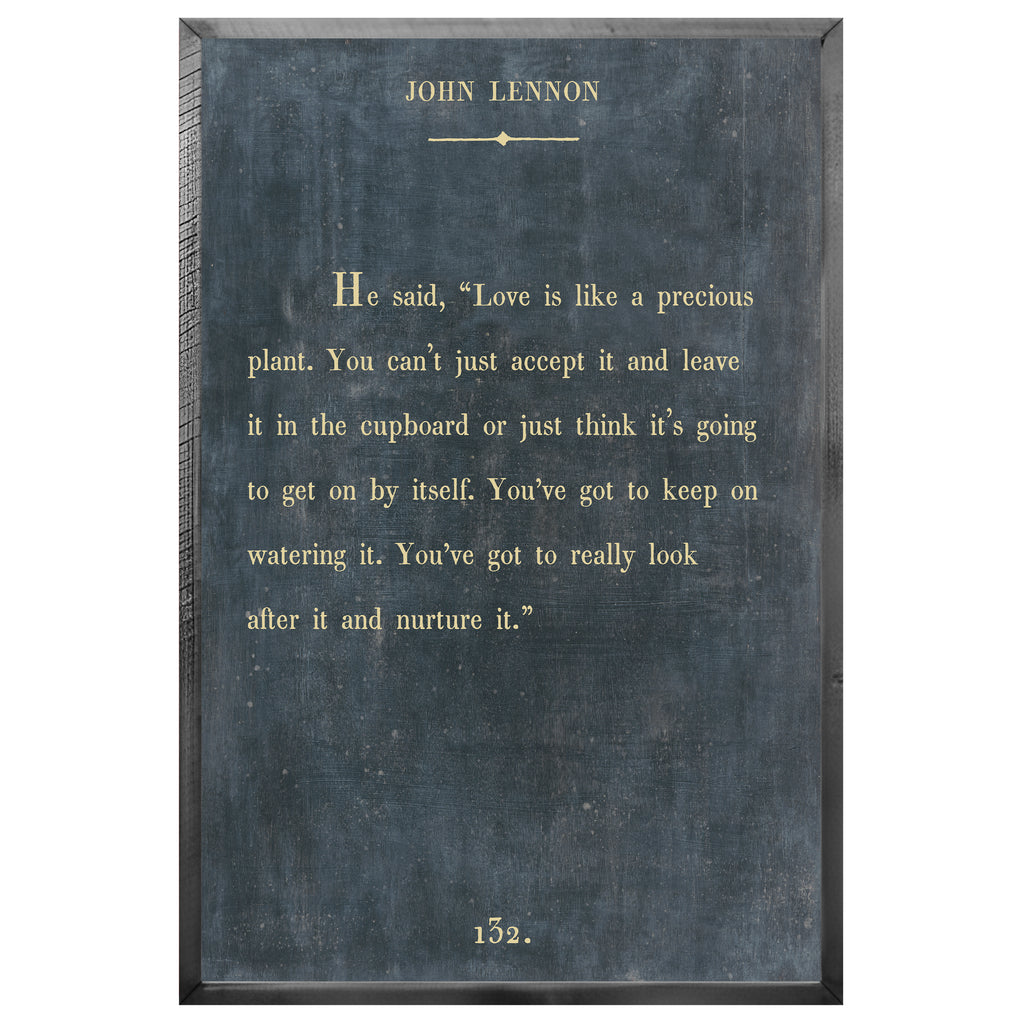 John Lennon - Book Collection - Art Print