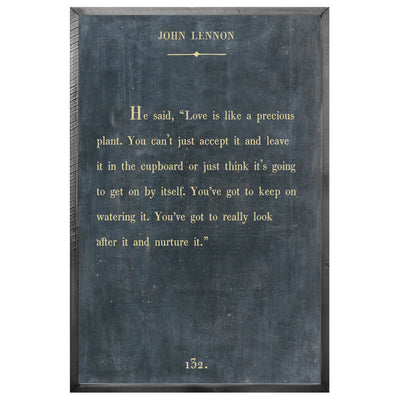 John Lennon Art Print - Book Collection