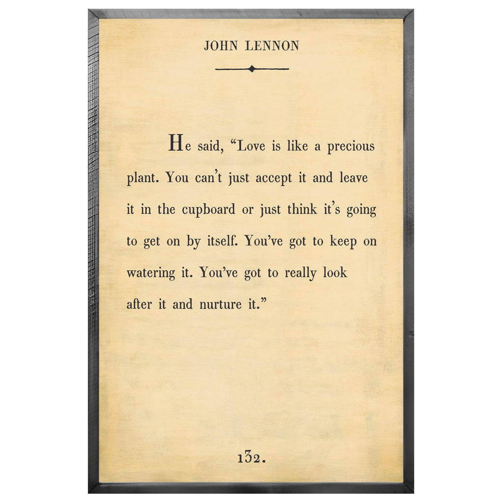 John Lennon - Book Collection - Art Print