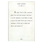 John Lennon - Book Collection - Art Print