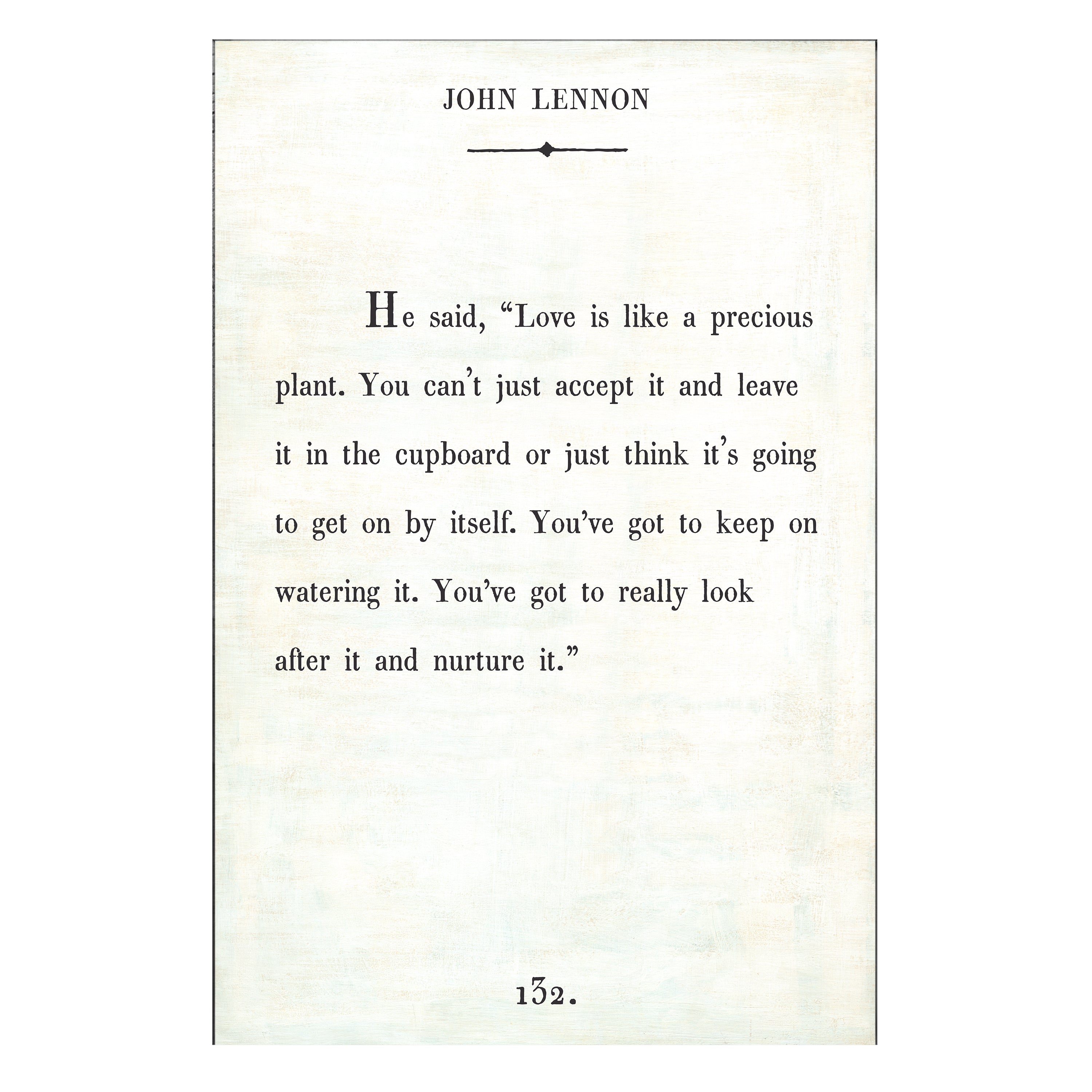 John Lennon - Book Collection - Art Print