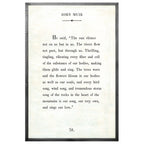 John Muir - Book Collection (Grey Wood) - Art Print