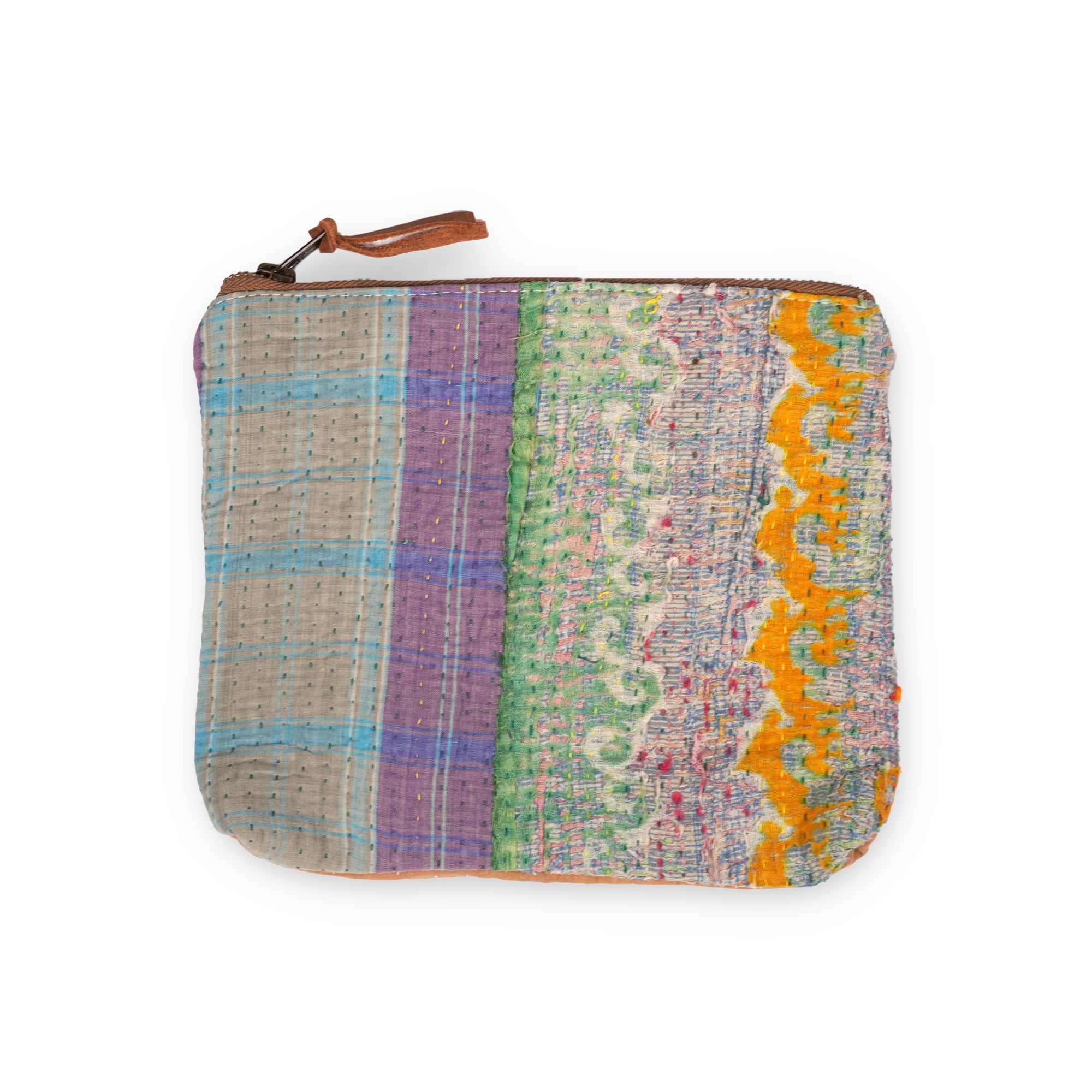 Kantha Zip Bag