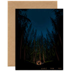 Here For You (Bonfire in the Forest Card)