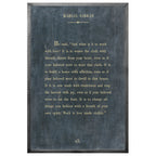 Kahlil Gibran - Book Collection (Grey Wood) - Art Print