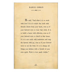 Kahlil Gibran - Book Collection - Art Print
