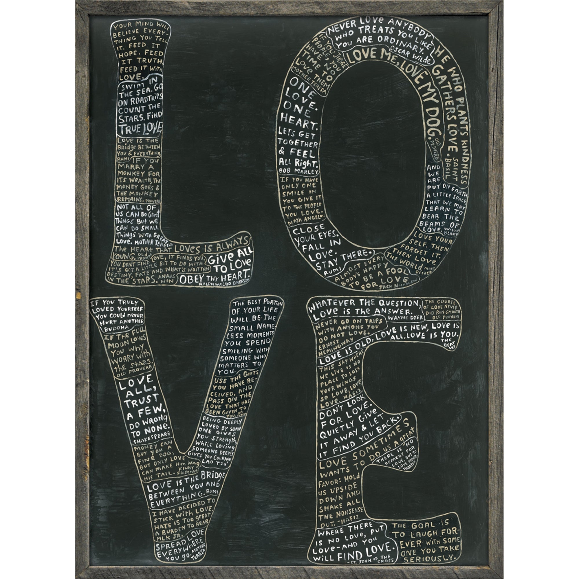 L-O-V-E (Black)