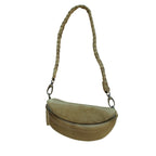 Braided Strap Small Bag Moss