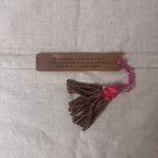 If I'm Honest Kantha Tassle Bookmark