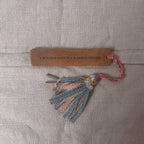 A Well-Read Woman Kantha Tassle Bookmark