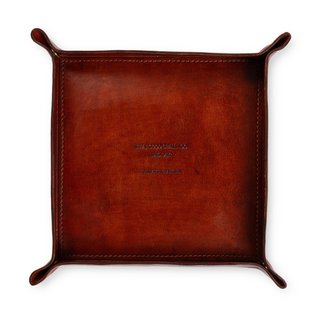 What Good Shall I Do Leather Catchall