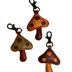 Puffy Leather Keychains