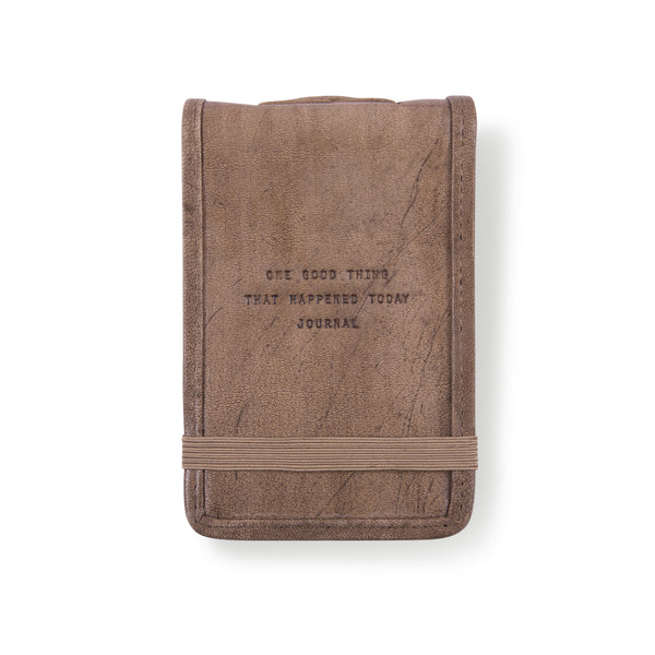 Mini One Good Thing Leather Journal – Sugarboo & Co