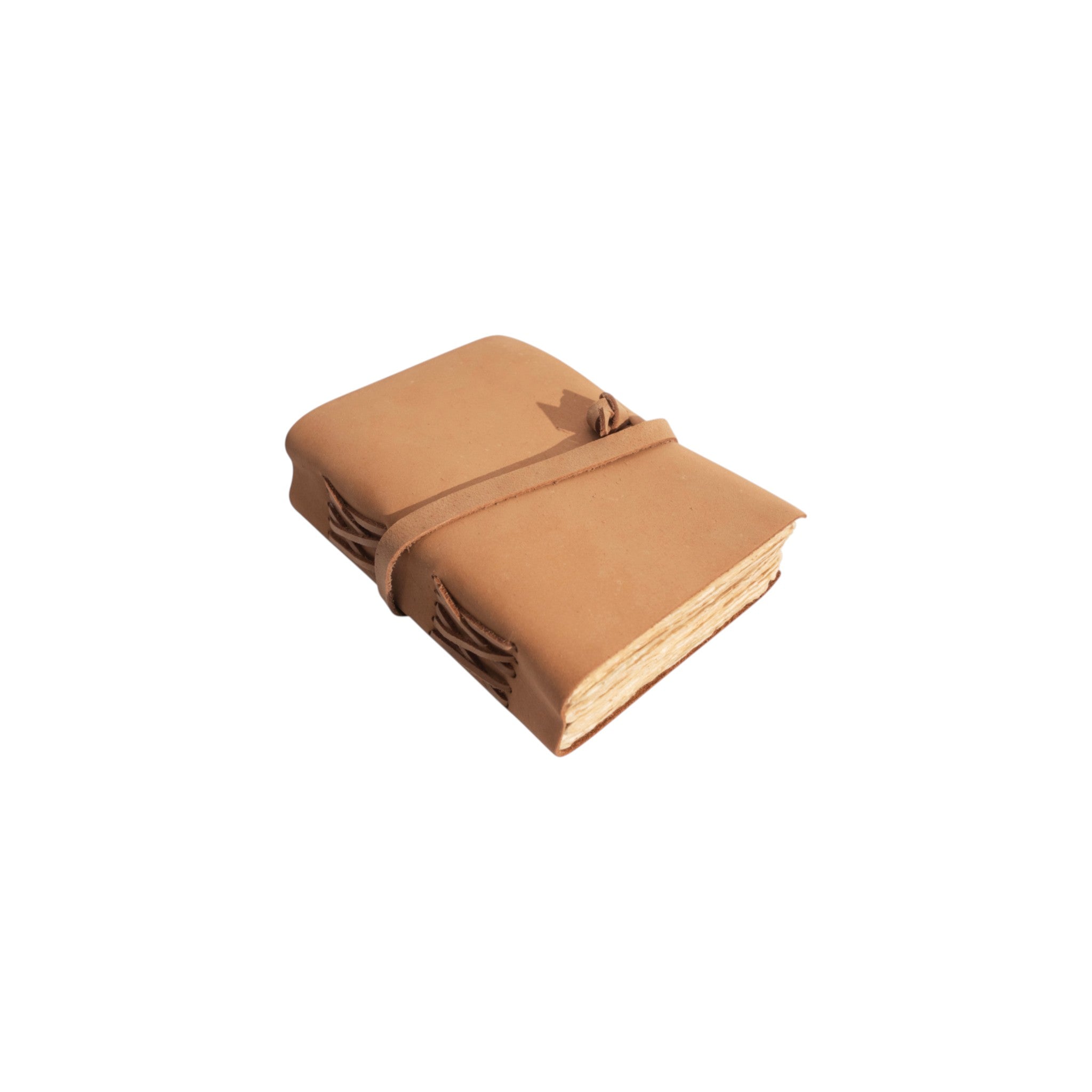 Mini Wrap Leather Journal 2nd Edition - Camel