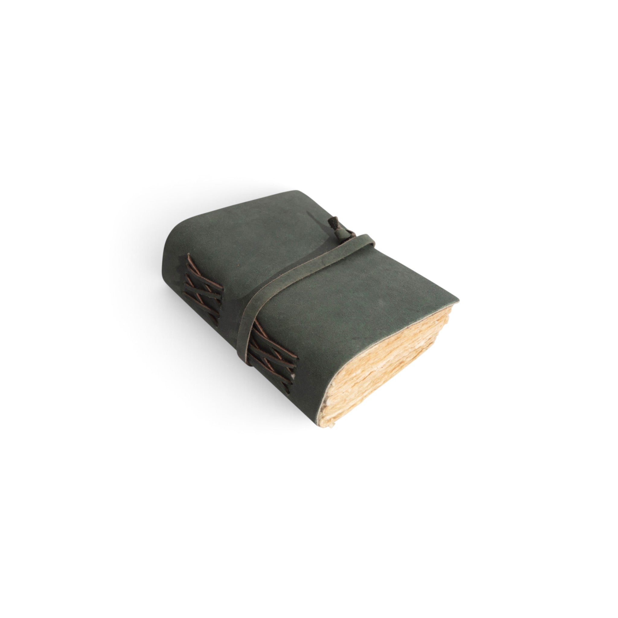 Mini Wrap Leather Journal 2nd Edition - Thyme