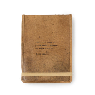 Large Robin Williams Leather Journal