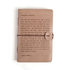 Letter for Sophie Artisan Leather Journal - Blush