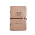 To The Girl (This Is For You) Artisan Leather Journal in Blush